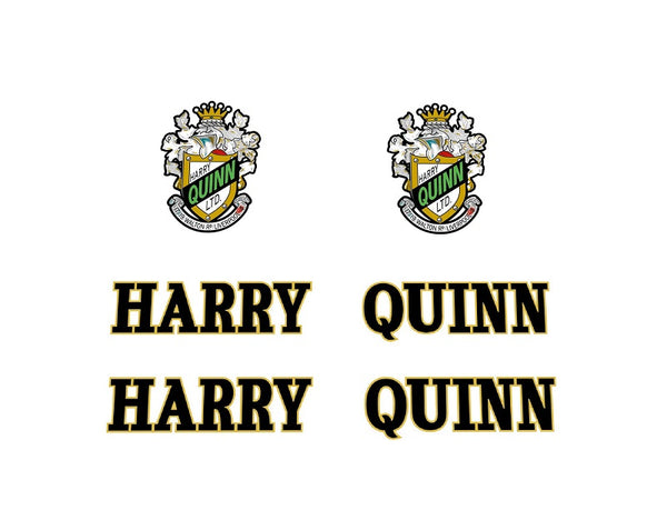 Harry Quinn Set 4-Bicycle Decals