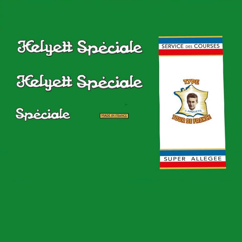 Helyett Set 500-Bicycle Decals