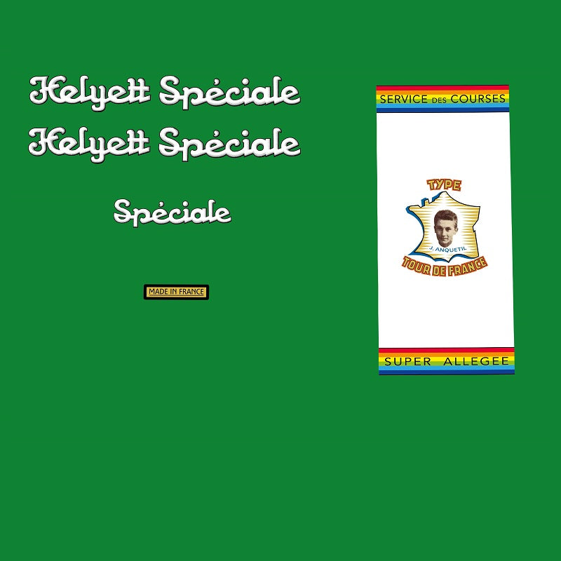 Helyett Set 600-Bicycle Decals