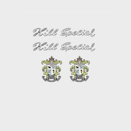 Hill Bros Set 500-Bicycle Decals
