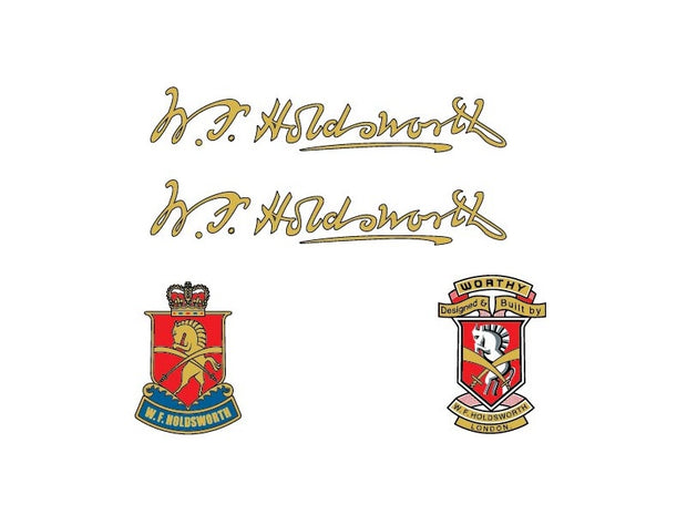 Holdsworth Set 1-Bicycle Decals