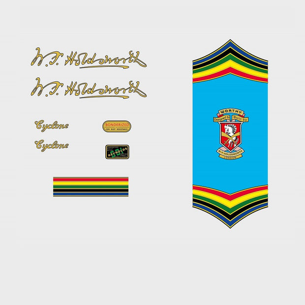 Holdsworth Set 520-Bicycle Decals
