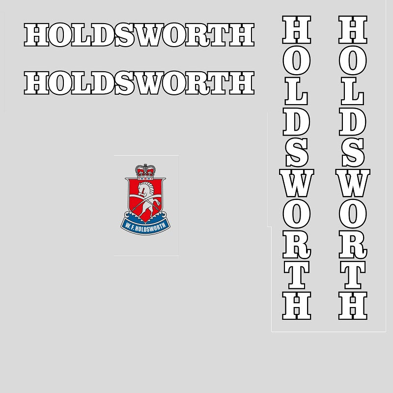 Holdsworth Set 700-Bicycle Decals