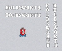 Holdsworth Set 800-Bicycle Decals
