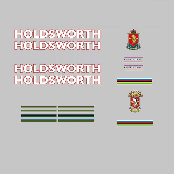Holdsworth Set 9-Bicycle Decals