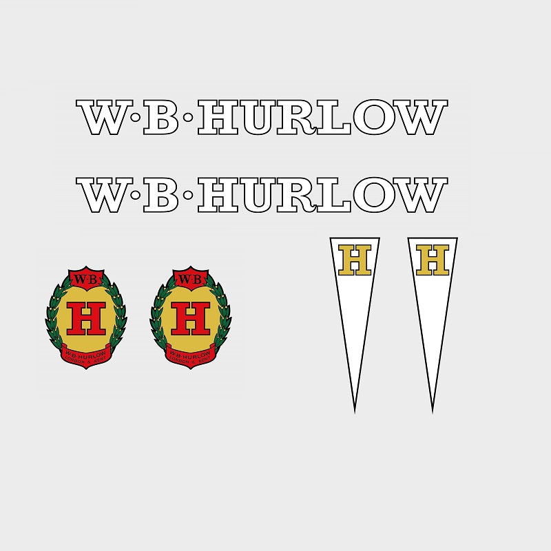 Hurlow Set 105-Bicycle Decals