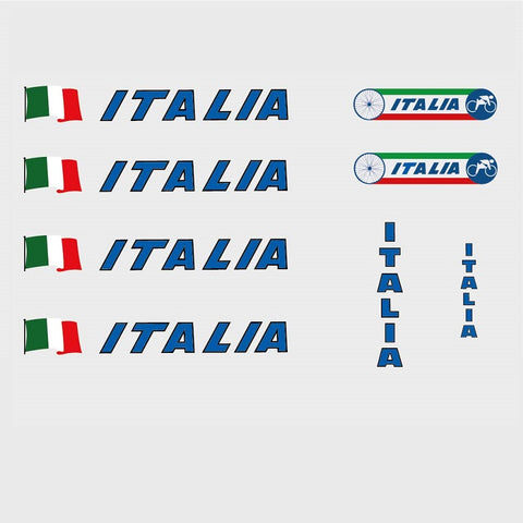 Italia Bicycle Decals / Stickers