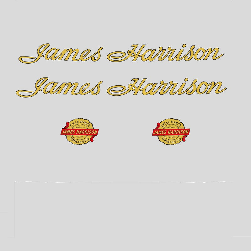 James Harrison Set 10-Bicycle Decals