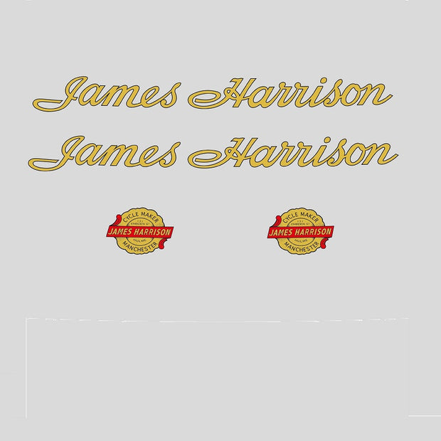 James Harrison Set 10-Bicycle Decals