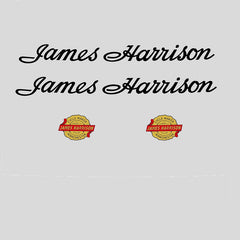 James Harrison Set 20-Bicycle Decals