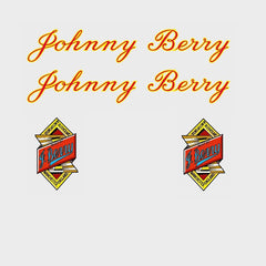 Johnny Berry SET 500-Bicycle Decals