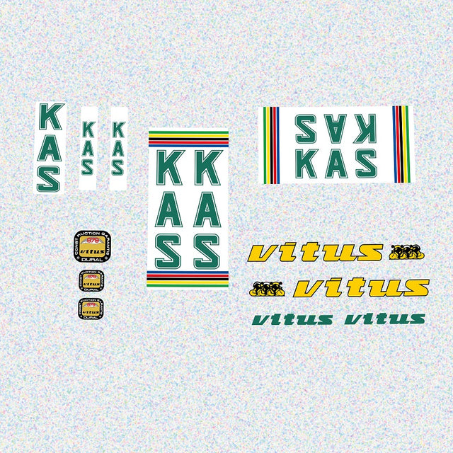 KAS Vitus Set 861-Bicycle Decals