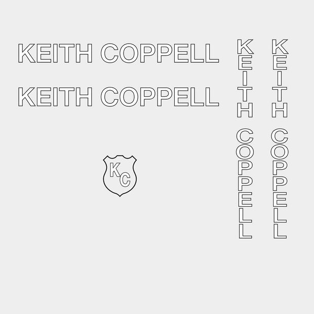 Coppell Set 3-Bicycle Decals