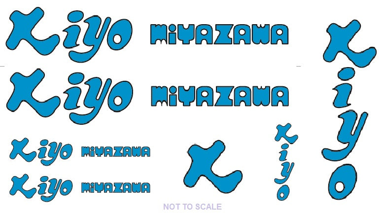 Kiyo Set 1-Bicycle Decals