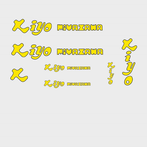 Kiyo Set 2-Bicycle Decals