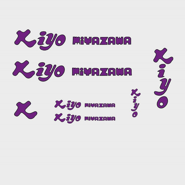 Kiyo Set 3-Bicycle Decals