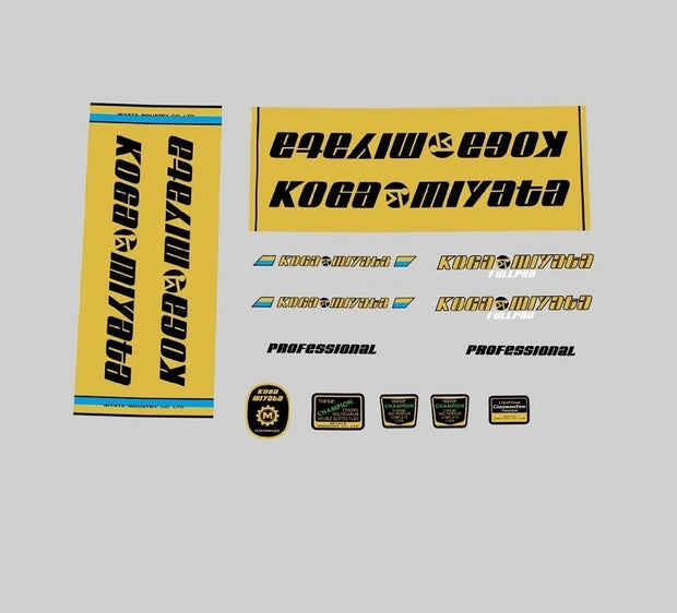 Koga Miyata Set 200-Bicycle Decals