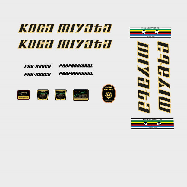 Koga Miyata Set 790-Bicycle Decals