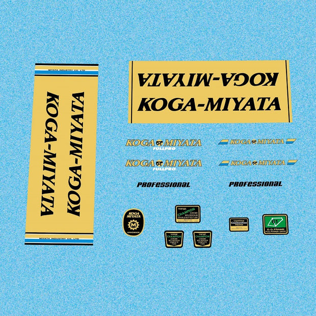 Koga Miyata Set 800-Bicycle Decals