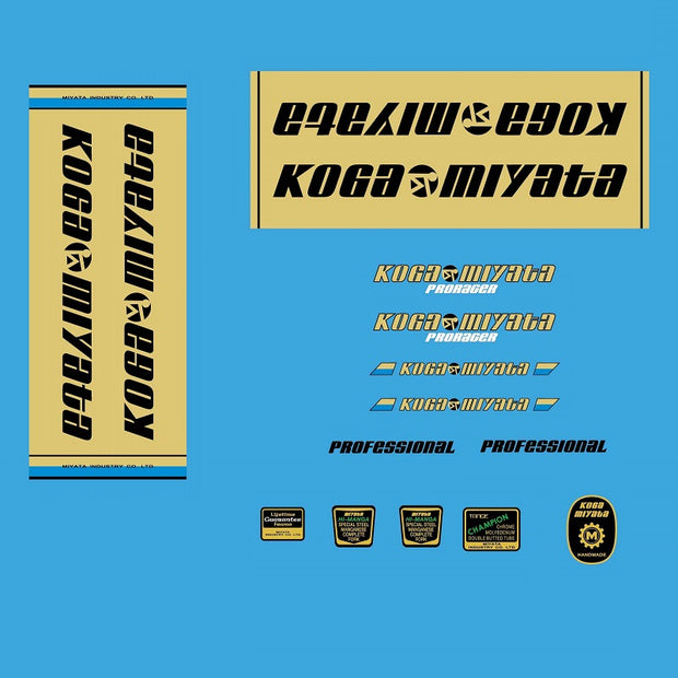 Koga Miyata Set 820-Bicycle Decals