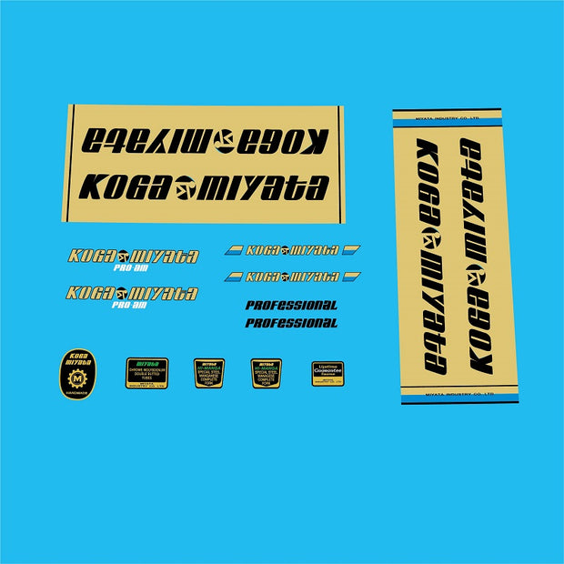 Koga Miyata Set 830-Bicycle Decals