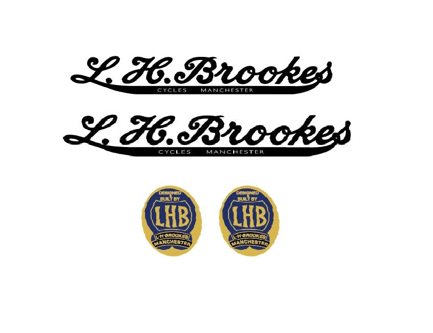 LHBrookes 02-Bicycle Decals