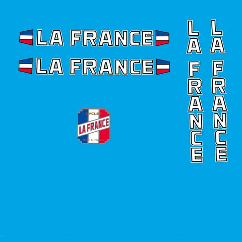 La France Bicycle Decals / Stickers