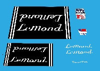 LeMond Set 40-Bicycle Decals