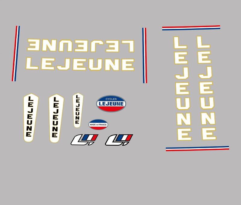 Lejeune Set 30-Bicycle Decals