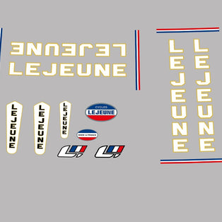 Lejeune Set 30-Bicycle Decals