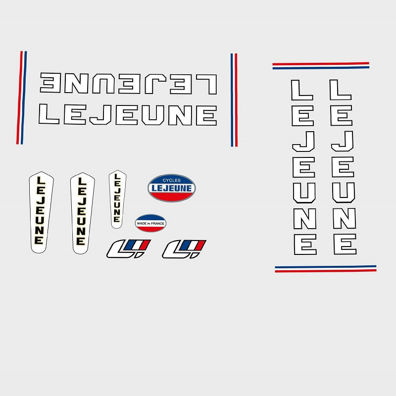 Lejeune Set 31-Bicycle Decals