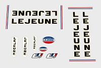 Lejeune Set 32-Bicycle Decals