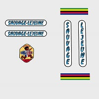 Sauvage-Lejeune Bicycle Decals / Stickers