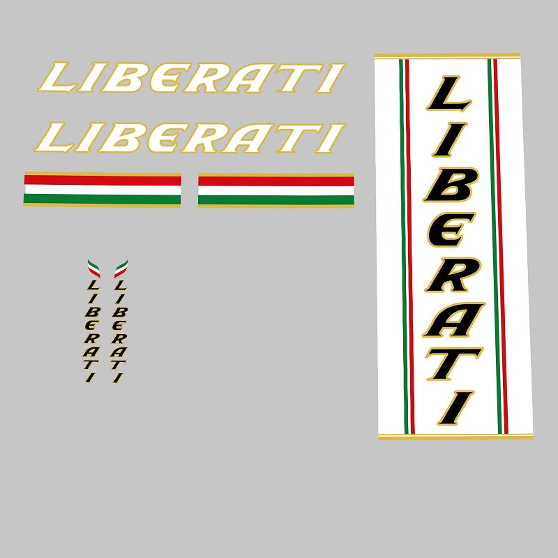 Liberati Set 100-Bicycle Decals