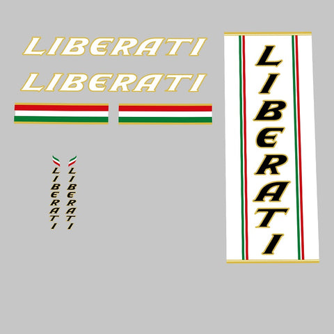 Liberati Bicycle Decals / Stickers