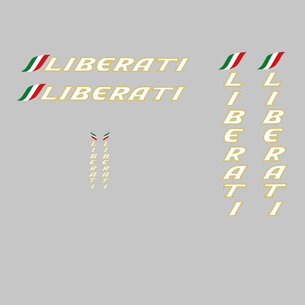 Liberati Set 200-Bicycle Decals