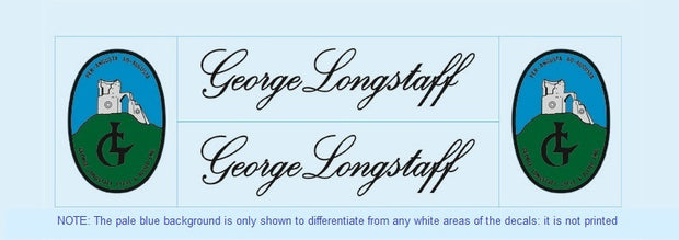 Longstaff Set 2-Bicycle Decals