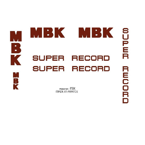 MBK Set 900-Bicycle Decals