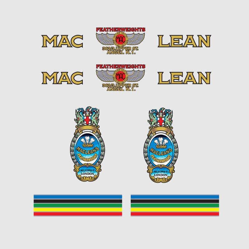 Maclean SET 3-Bicycle Decals