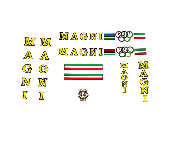 Magni Set 50-Bicycle Decals