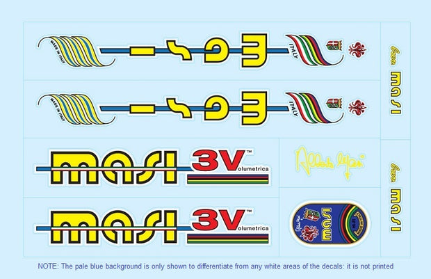 Masi Set 3-Bicycle Decals