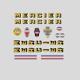 Mercier Set 0305-Bicycle Decals
