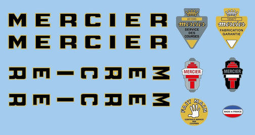 Mercier Set 03-Bicycle Decals
