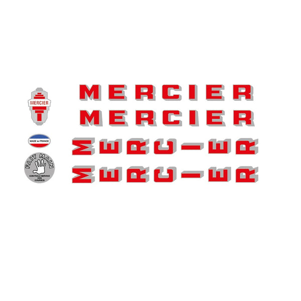 Mercier Set 0606-Bicycle Decals