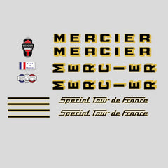 Mercier Set 0624-Bicycle Decals