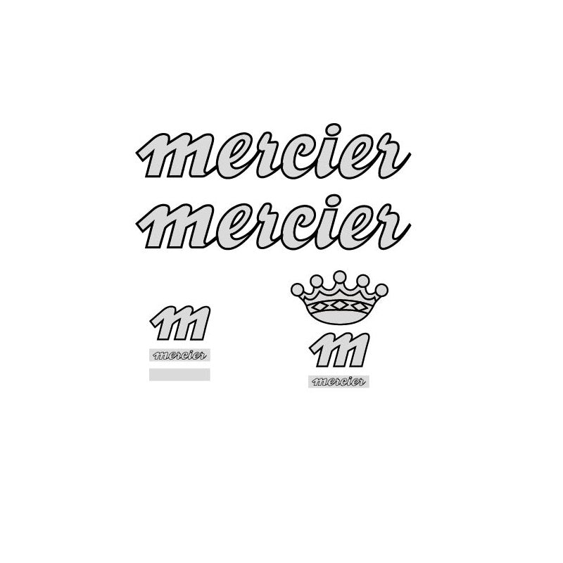 Mercier Set 20-Bicycle Decals