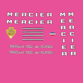 Mercier Set 200-Bicycle Decals