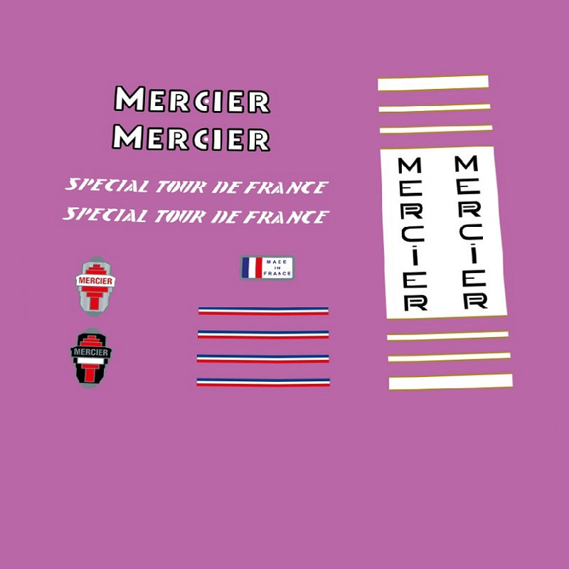 Mercier Set 240-Bicycle Decals
