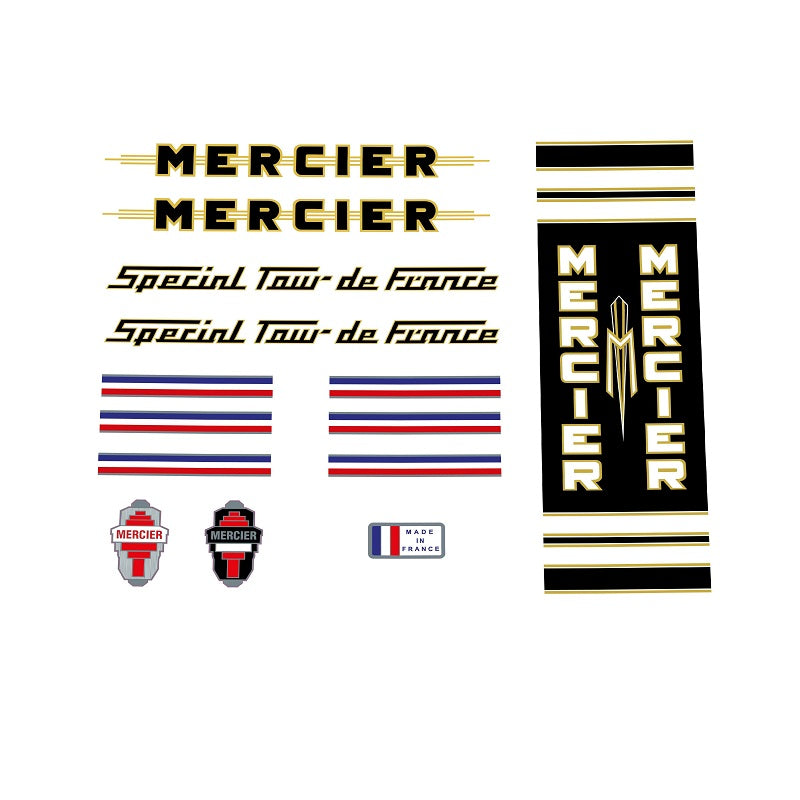 Mercier Set 34-Bicycle Decals