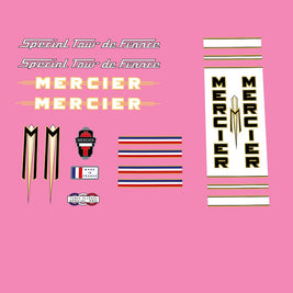 Mercier Set 36-Bicycle Decals